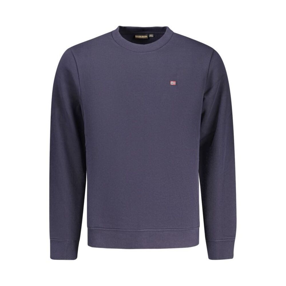 Napapijri Blue Cotton Men's Sweatshirt